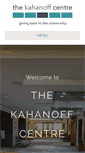 Mobile Screenshot of kahanoffconference.com